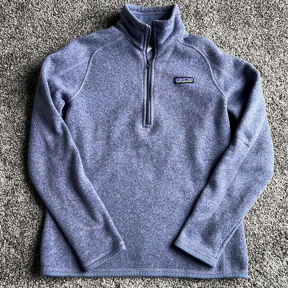 Patagonia Better Sweater 1/4 zip pullover like new